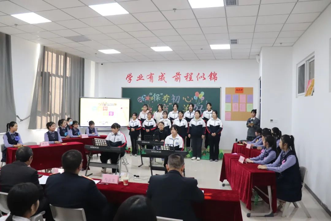 各组参赛选手从抽签排序